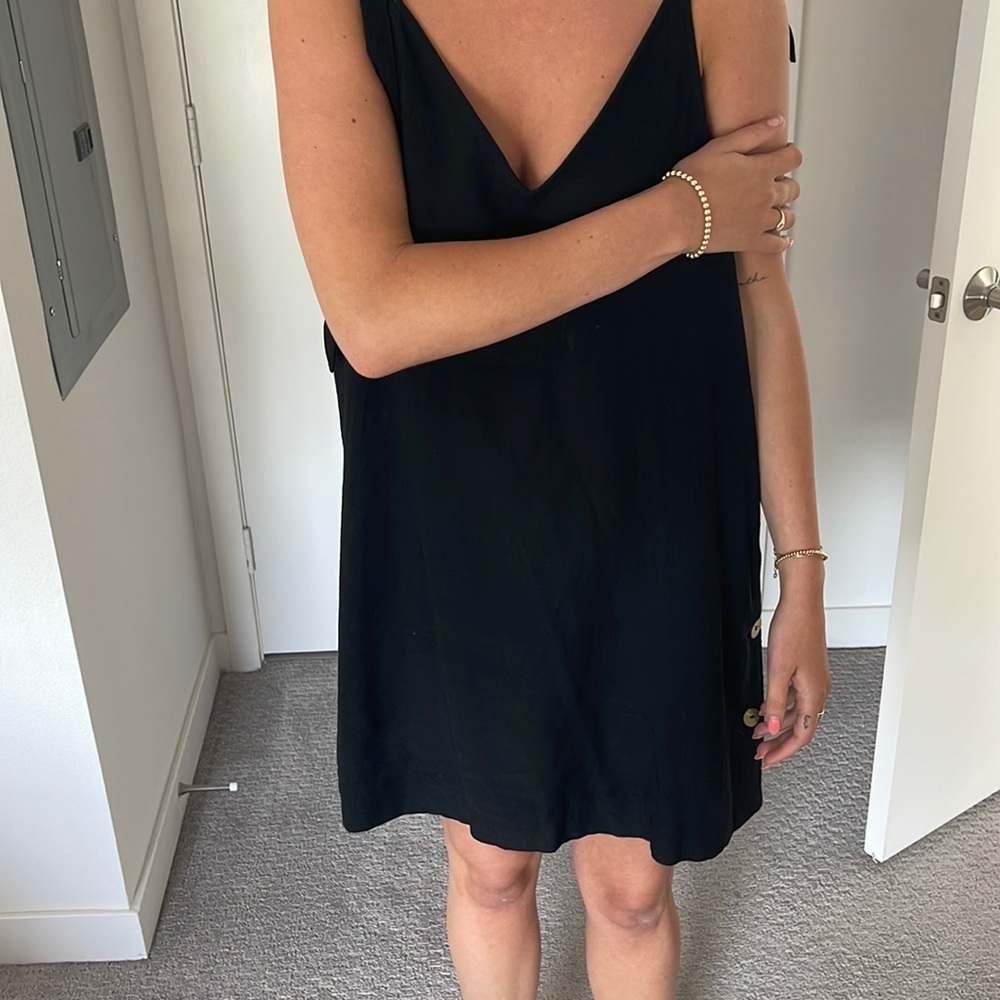 Summer black dress